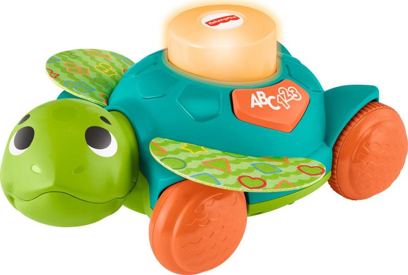 Imagem de Brinquedo para bebês Fisher-Price Linkimals Sit-to-Crawl Sea Turtle por mais de 9 meses