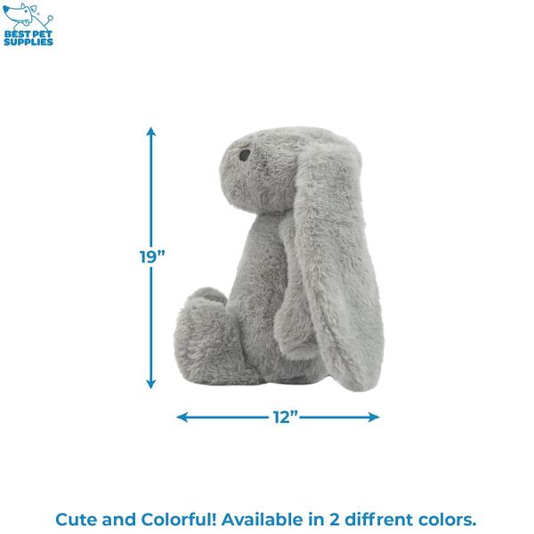 Imagem de Brinquedo para cães Best Pet Supplies Interactive Bunny Buddy Plush