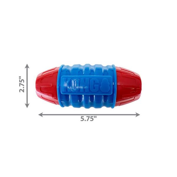 Imagem de Brinquedo Para Cães Kong CoreStrength Rattlez Football M-G