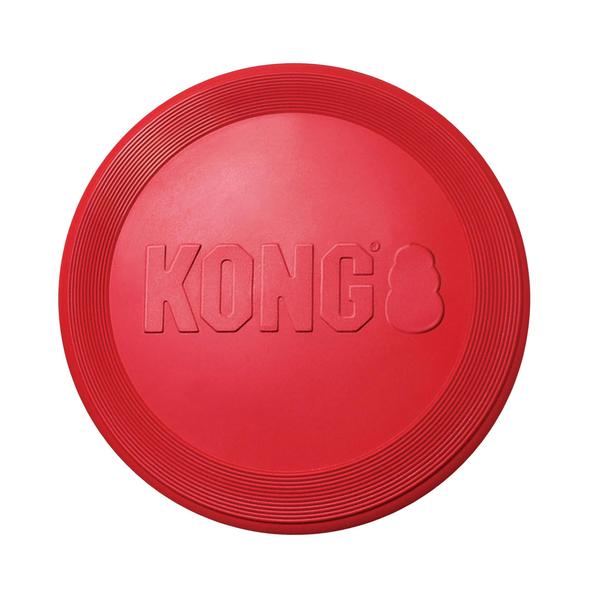 Imagem de Brinquedo para cães KONG Flyer de borracha natural durável para cães de médio/grande porte