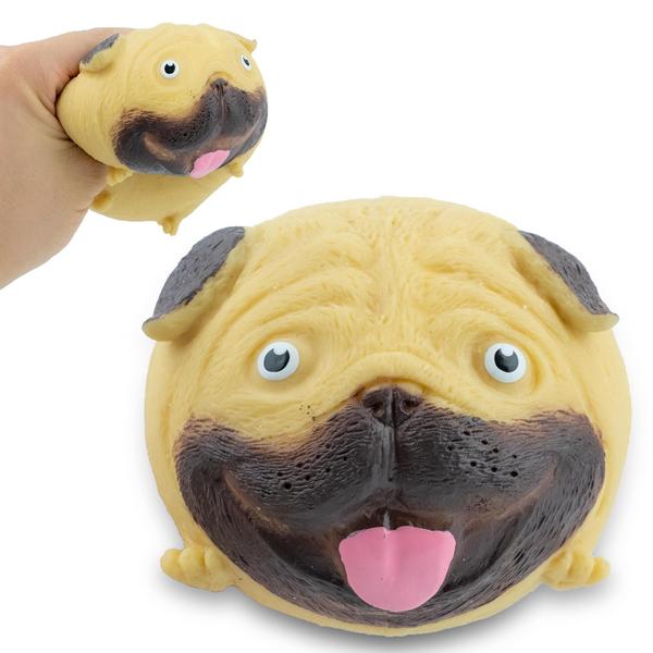 Imagem de Brinquedo para cães Squeeze Pug AWANGLUO Novelty Cute Decompress Soft