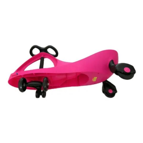 Imagem de Brinquedo para Crianças Carrinho de Rolimã Apoio Pés Antiderrapante Até 60KG Rosa Importway - BW004R