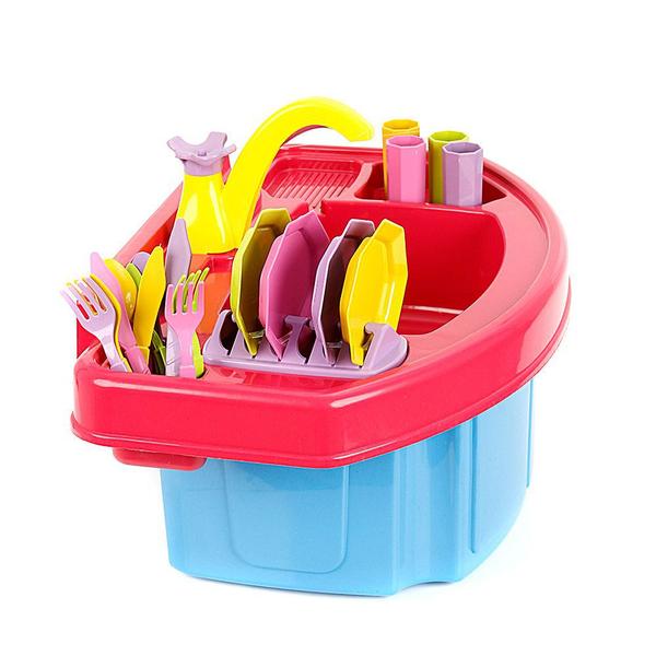 Brinquedo para Crianças Pia Acqua Clean Play Time Cotiplás Imagem de Brinquedo para Crianças Pia Acqua Clean Play Time Cotiplás