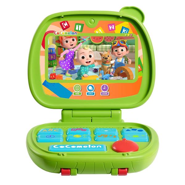 Imagem de Brinquedo para laptop CocoMelon Sing and Learn para crianças maiores de 18 meses