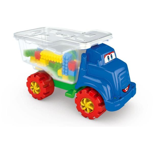 Brinquedo para Montar Babytruck Bloquinhos 96PCS - GGB Imagem de Brinquedo para Montar Babytruck Bloquinhos 96PCS
