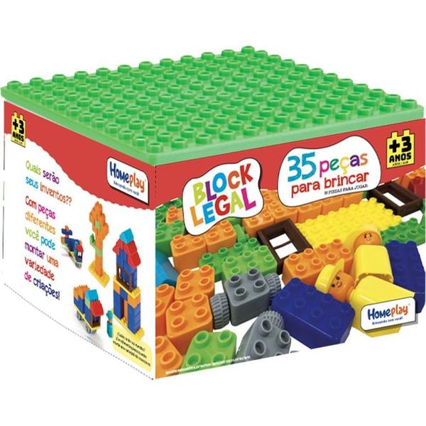 Imagem de Brinquedo para Montar BLOCK Legal 44 Pecas