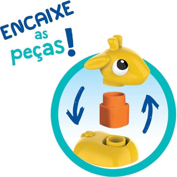 Brinquedo Para Montar Fofo Blocos Gina 8 Pecas - Elka Imagem de Brinquedo Para Montar Fofo Blocos Gina 8 Pecas