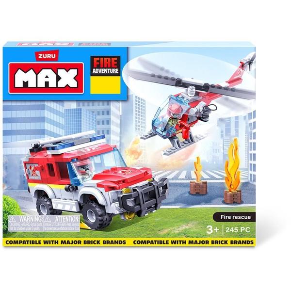 Imagem de Brinquedo para Montar MAX Fire Adventure 265 Peças