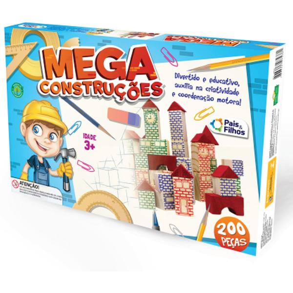 Imagem de Brinquedo para Montar Mega Construcoes 200 Pecas