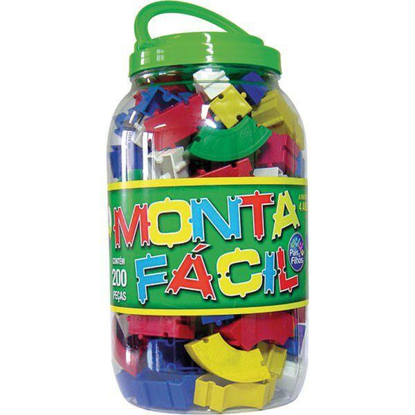 Imagem de Brinquedo Para Montar Monta Fácil 200 Peças - Pais E Filhos