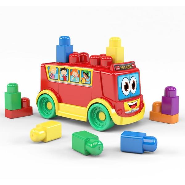 Imagem de Brinquedo para Montar Onibus da Blocolandia