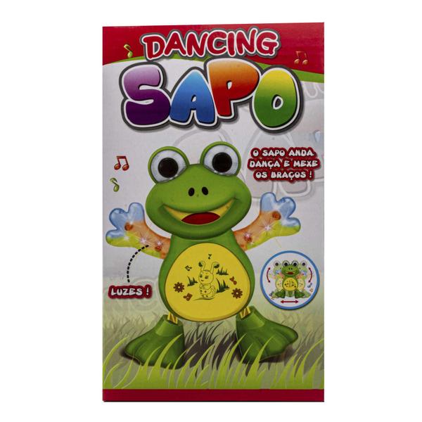 Imagem de Brinquedo Para Salão De Festas Dancing Sapo Com Luz E Som