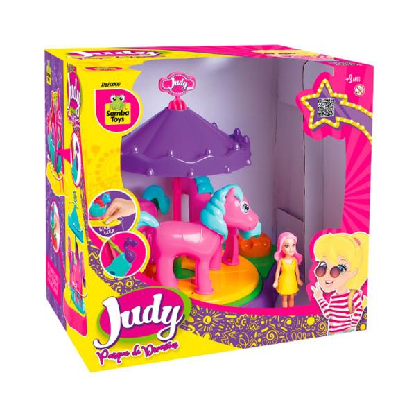 Imagem de Brinquedo Parque de diversão Judy Carrossel - Samba Toys