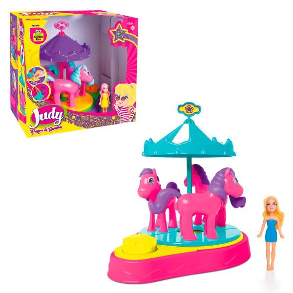 Imagem de Brinquedo Parque de diversão Judy Carrossel - Samba Toys