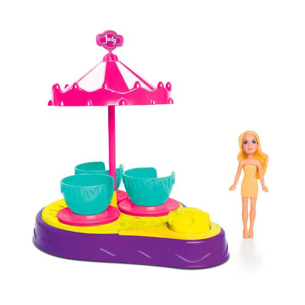 Brinquedo Parque de diversão Judy Xícaras - Samba Toys Imagem de Brinquedo Parque de diversão Judy Xícaras - Samba Toys