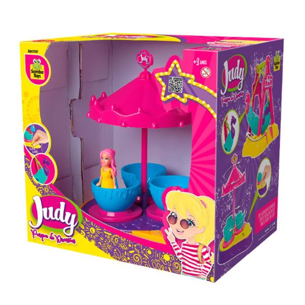 Brinquedo Parque de diversão Judy Xícaras - Samba Toys Imagem de Brinquedo Parque de diversão Judy Xícaras - Samba Toys