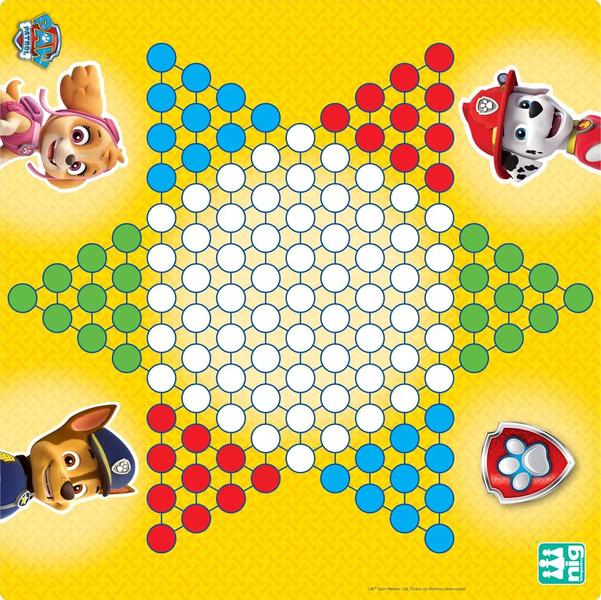 Imagem de Brinquedo Patrulha Canina Com 4 Jogos Clássicos Paw Patrol