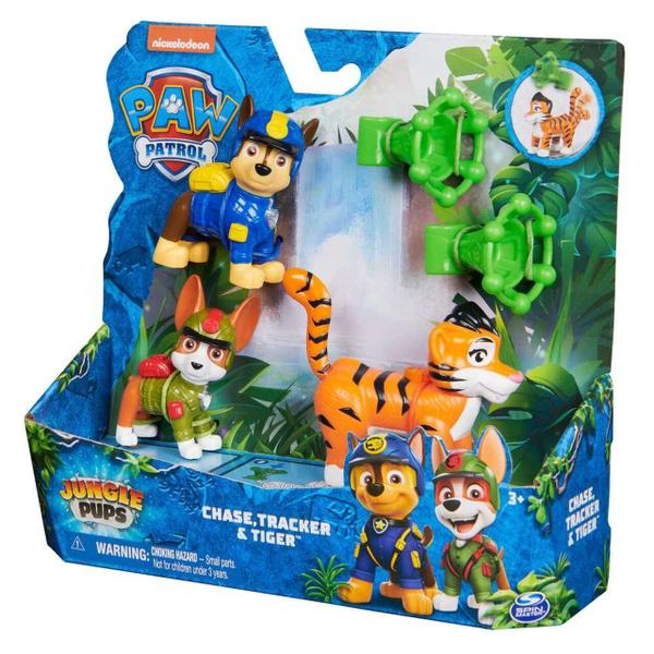 Imagem de Brinquedo Patrulha Canina Jungle Pups Chase e Tracker