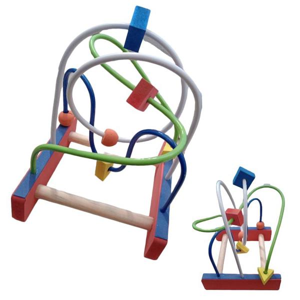 Brinquedo Pedagógico Educativo Em Madeira Aramado Tamanho M Montanha Russa - BH Mania De Brincar Imagem de Brinquedo Pedagógico Educativo Em Madeira Aramado Tamanho M Montanha Russa