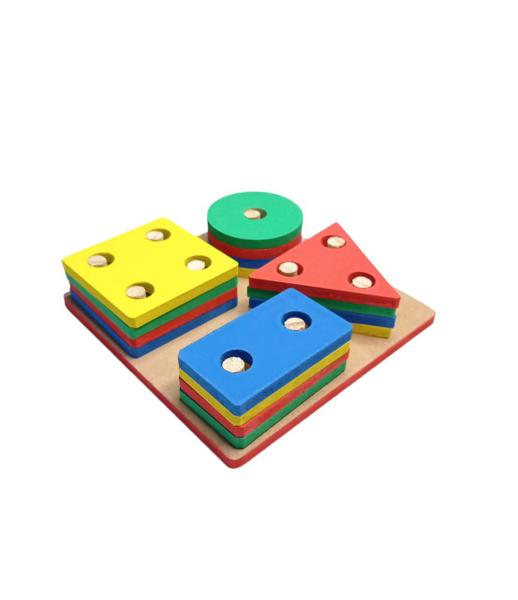 Brinquedo Pedagógico Educativo Em Madeira Prancha De Seleção Encaixe - BH Mania De Brincar Imagem de Brinquedo Pedagógico Educativo Em Madeira Prancha De Seleção Encaixe
