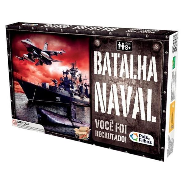 Imagem de Brinquedo Pedagógico Jogo De Tabuleiro Batalha Naval