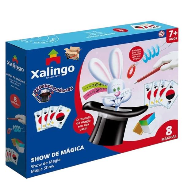 Imagem de Brinquedo Pedagógico Kit de Jogo Mágica Com 8 Super Truques - Xalingo