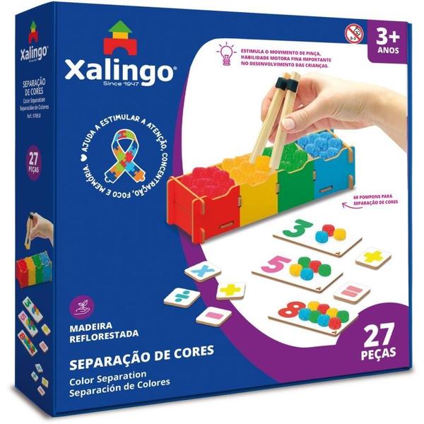 Imagem de Brinquedo Pedagogico Separaçao Cores e Contando