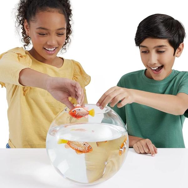 Imagem de Brinquedo Peixe Robo Alive Zuru Robo Fish Laranja F0084-8G - Fun