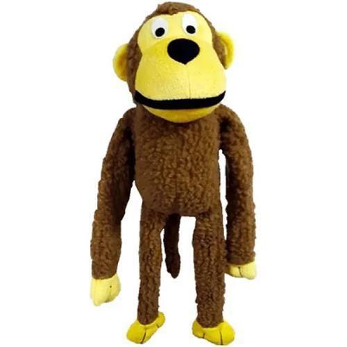 Imagem de Brinquedo Pelúcia Com Apito Para Cães Modelo Macaco