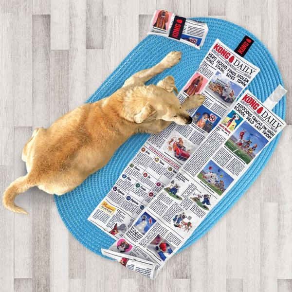 Imagem de Brinquedo Pelucia Jornal Kong Daily Newspaper Para Cães Xl