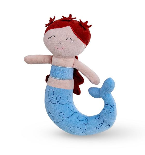 Imagem de Brinquedo Pelúcia Toque Macio Antiarlégico Sereia  ZipToys