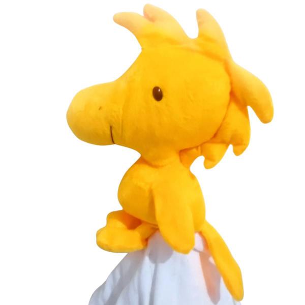 Imagem de Brinquedo Pelucia Woodstock 35cm Turma do Snoopy Antialérgico