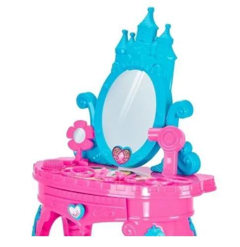 Imagem de Brinquedo Penteadeira Princesas Infantil Com Acessórios