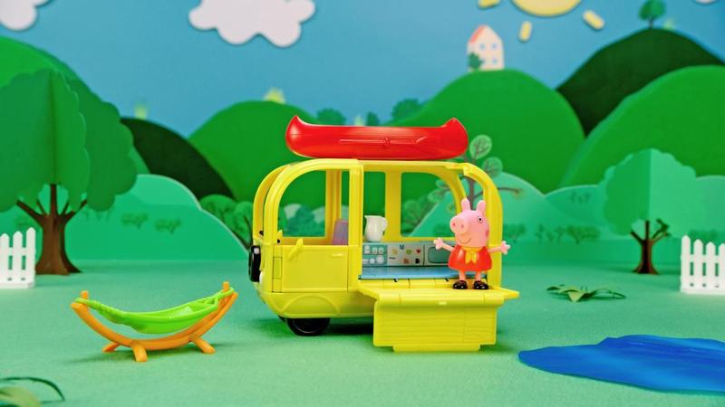 Imagem de Brinquedo Peppa Pig - Set Van de Acampar Campervan - Sunny