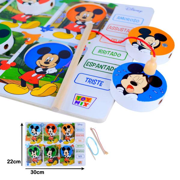 Imagem de Brinquedo Pescaria De Emoções Mickey Mouse Disney Encaixe