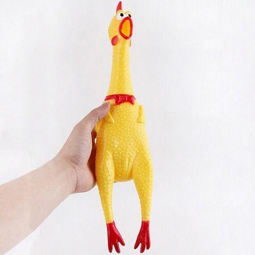 Brinquedo Pet Cães Frango Gritando 39Cm The Pets - NAPI Imagem de Brinquedo Pet Cães Frango Gritando 39Cm The Pets