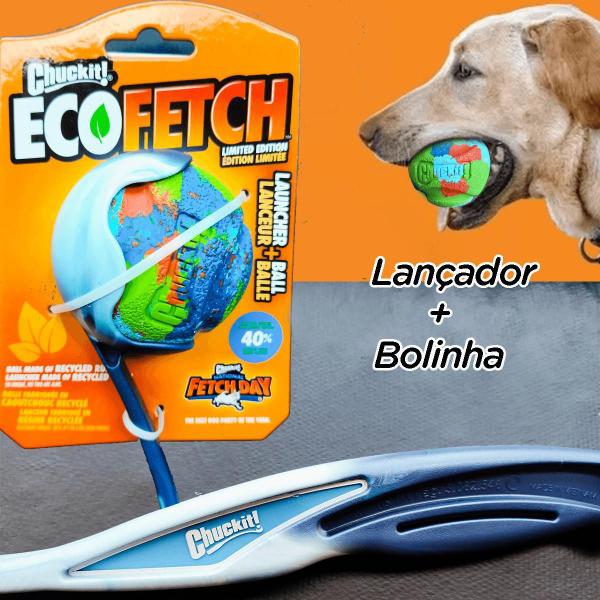 Imagem de Brinquedo Pet Dog lançador ChuckIt + Bolinha Importado EUA