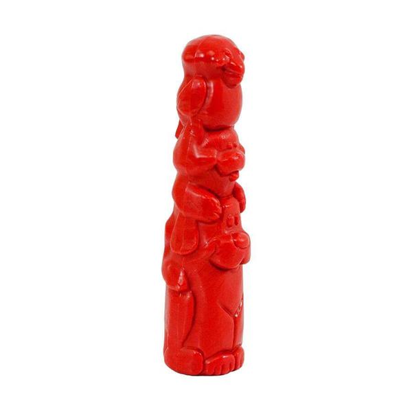 Imagem de Brinquedo Pet Games Totem Nylon Vermelho para Cães - Tamanho M