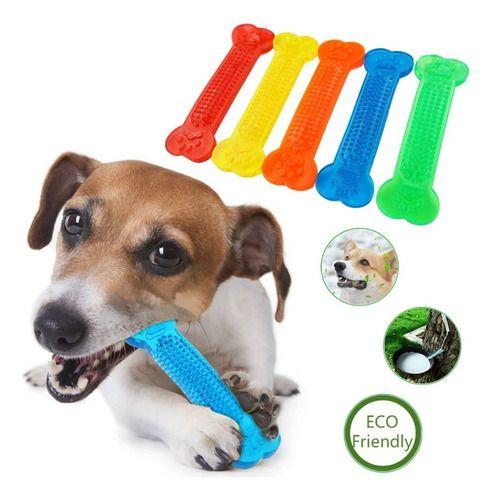 Imagem de Brinquedo Pet Osso Higiênico Limpa Dentes Pvc Resistente