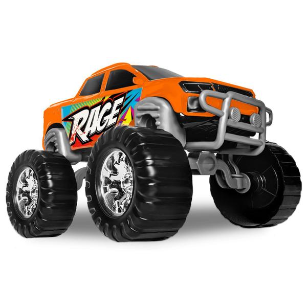 Imagem de Brinquedo Pick Up Rage Truck Com Animal Gorila 0035 - Samba Toys