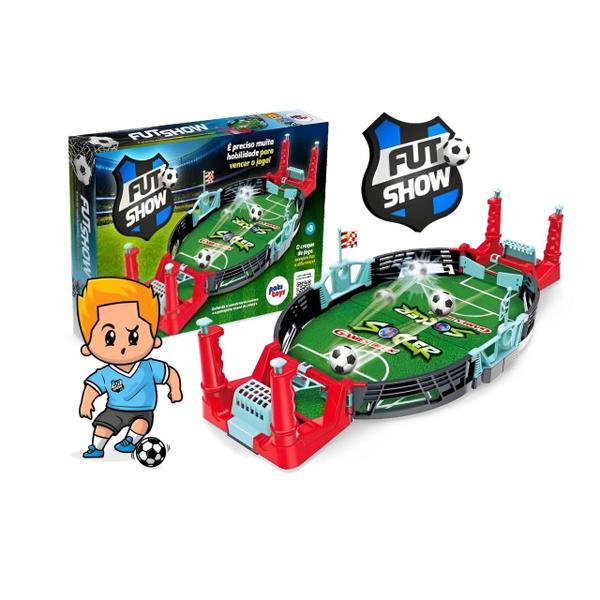 Imagem de Brinquedo Pinball Futebol Futshow Jogo De Botão Divertido