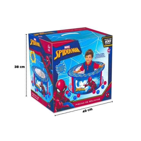 Imagem de Brinquedo Piscina De Bolinhas Spider-Man - Lider