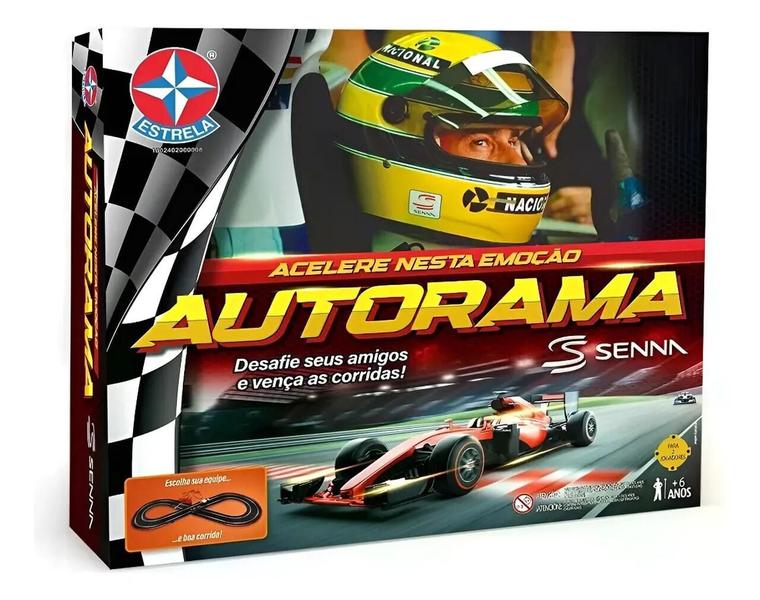 Brinquedo Pista Autorama Ayrton Senna Estrela