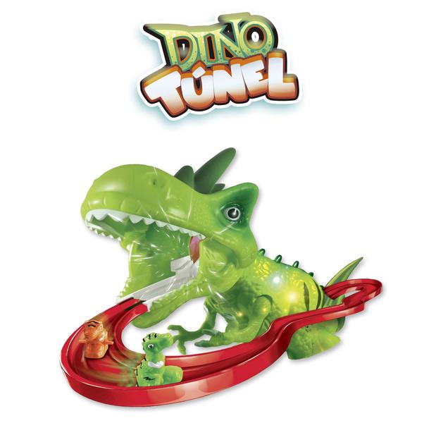 Imagem de Brinquedo Pista Dino Túnel com Luz e Som Zoop Toys