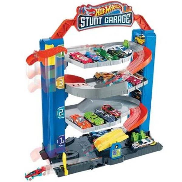 Imagem de Brinquedo Pista Garagem de Manobras com Elevador Hot Wheels City Mattel - GNL70