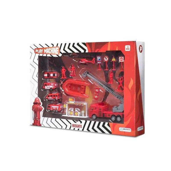 Imagem de Brinquedo Play Machine Resgate Multikids BR969