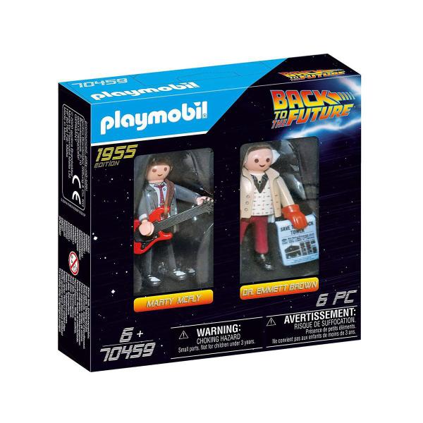 Imagem de Brinquedo Playmobil Marty Mcfly e Dr Emmett Brown Sunny 1589