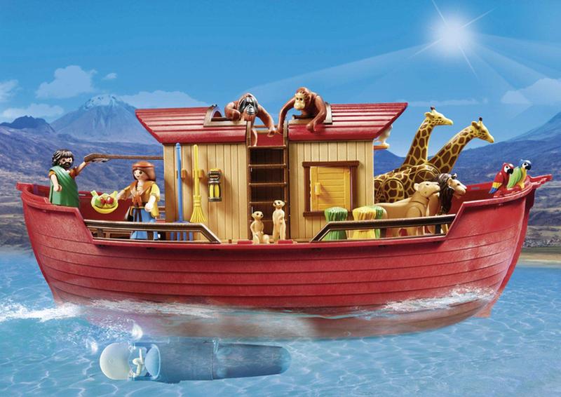 Imagem de Brinquedo Playmobil Noah's Ark exclusivo da Amazon com animais