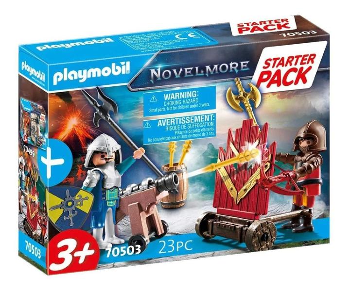 Imagem de Brinquedo Playmobil Novelmore Duelo De Cavaleiros 70503