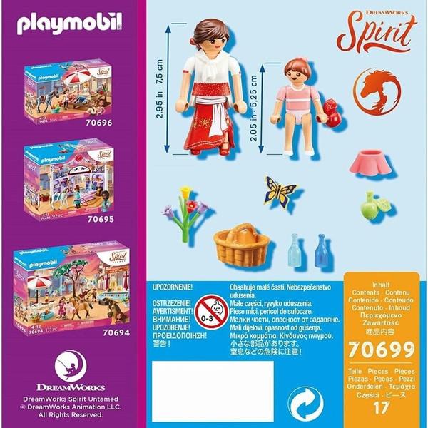 Imagem de Brinquedo Playmobil Spirit Lucky E Mamae Milagro 70699